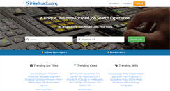 Desktop Screenshot of ihirebroadcasting.com